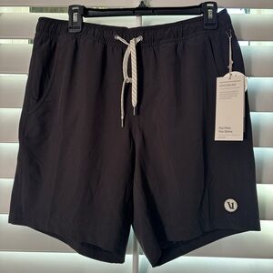NWT - VUORI | Men's Kore Athletic Black Shorts- Medium